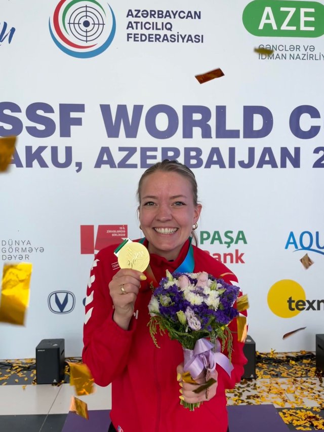 Rikke guld world cup baku